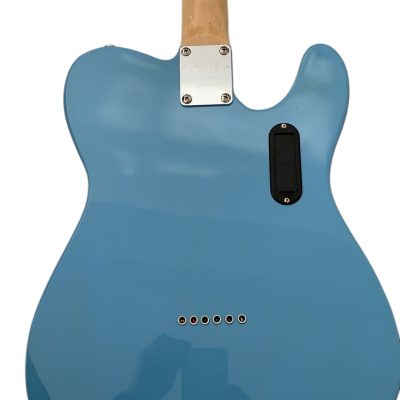 Custom Regent Daphne Blue Tree Of Life Inlay Electric Guitar - Image 3