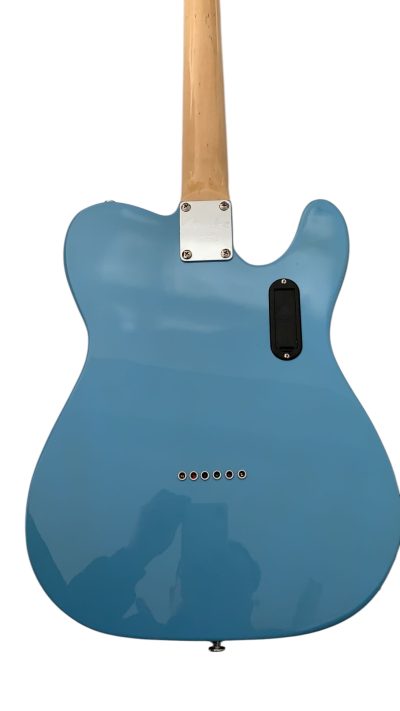 Custom Regent Daphne Blue Tree Of Life Inlay Electric Guitar - Image 3