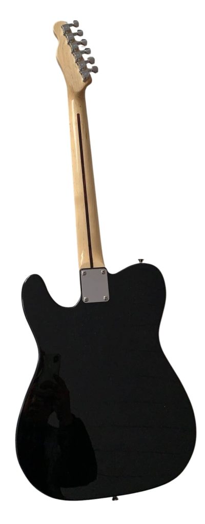 Custom Regent Avril Black Checkerboard Pickguard Electric Guitar 1 Pickup - Image 5