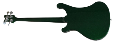 Custom Nova 4003 Sparkle Green Chrome Hardware 4 String Bass White Pickguard - Image 8