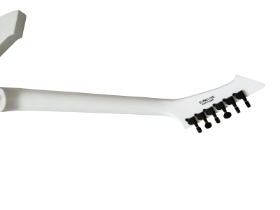 Custom Obsidian James Snakebyte Hetfield White Electric Guitar - Image 5