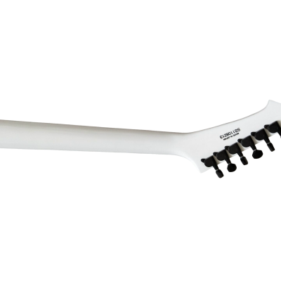 Custom Obsidian James Snakebyte Hetfield White Electric Guitar - Image 5