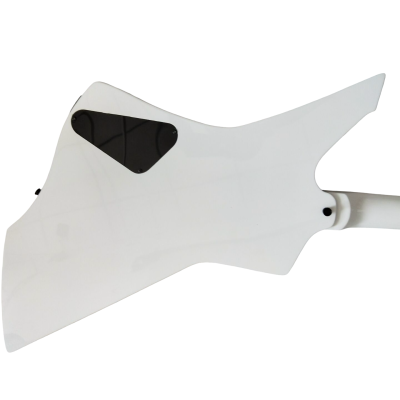 Custom Obsidian James Snakebyte Hetfield White Electric Guitar - Image 7