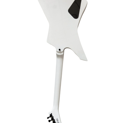Custom Obsidian James Snakebyte Hetfield White Electric Guitar - Image 6