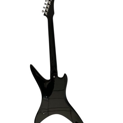 Custom Norturne Stealth Black Finish Chuck Electric Guitar - Image 7