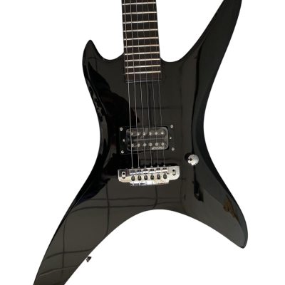 Custom Norturne Stealth Black Finish Chuck Electric Guitar