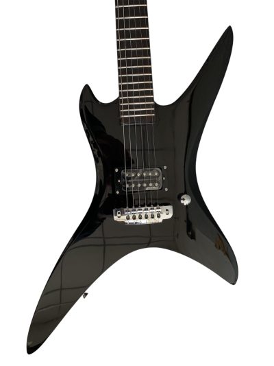 Custom Norturne Stealth Black Finish Chuck Electric Guitar