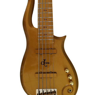 Custom Ember Prince Cloud Antique Gold Body Symbol Headstock Electric Guitar