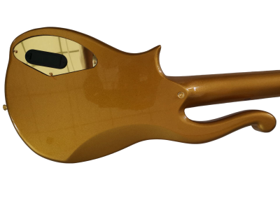 Custom Ember Prince Cloud Antique Gold Body Symbol Headstock Electric Guitar - Image 6
