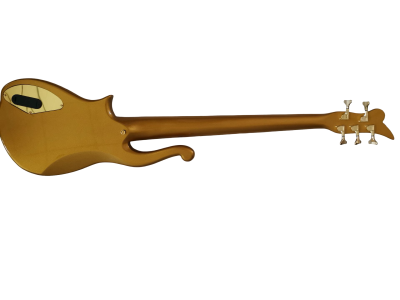 Custom Ember Prince Cloud Antique Gold Body Symbol Headstock Electric Guitar - Image 3