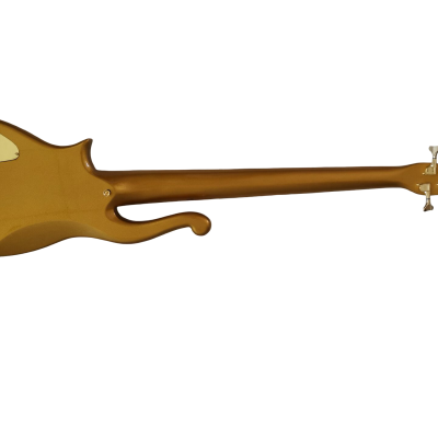 Custom Ember Prince Cloud Antique Gold Body Symbol Headstock Electric Guitar - Image 3