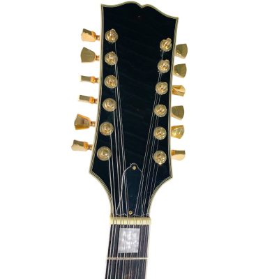 Custom Crown Semi Hollow ES335 BB King Antique Natural Blonde Jazz 12 String Guitar - Image 8