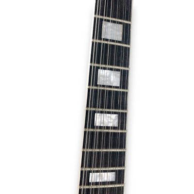 Custom Crown Semi Hollow ES335 BB King Antique Natural Blonde Jazz 12 String Guitar - Image 7