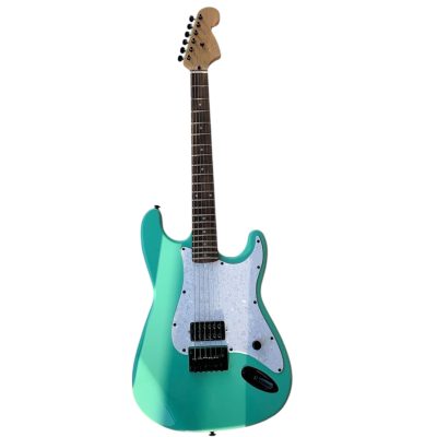 Custom Regent Surf Green Tom DeLonge Electric Guitar Black Hardware - Image 4
