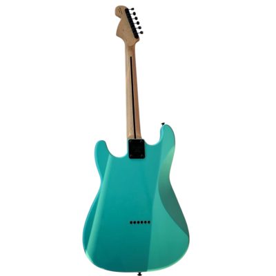 Custom Regent Surf Green Tom DeLonge Electric Guitar Black Hardware - Image 5