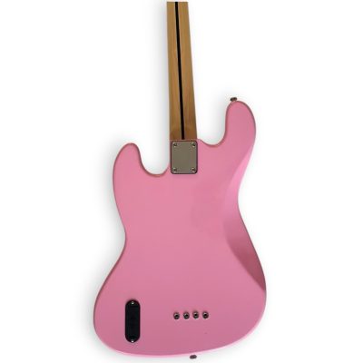 Custom Regent Shell Pink Skully Mark Hoppus 4 String Jazz Bass - Image 7