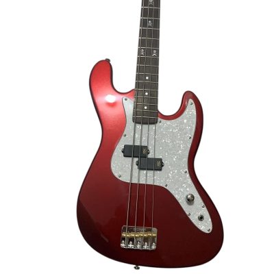 Custom Regent Skully Mark Hoppus 4 String Jazz Bass Candy Apple Red