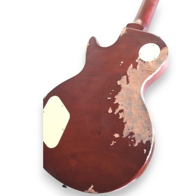 Custom Crown Relic Iced Tea Burst Flamed Maple Top Electric Guitar - Image 3