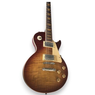 Custom Crown Relic Iced Tea Burst Flamed Maple Top Electric Guitar - Image 6