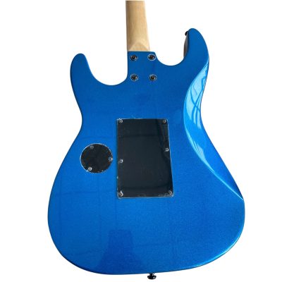 Custom Obsidian George Lynch Kamikaze II Blue Camouflage Electric Guitar - Image 3