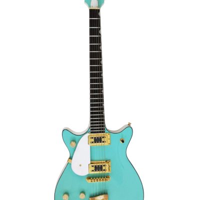 Custom Sovereign G5448G Surf Green Double Jet Electric Guitar - Image 6