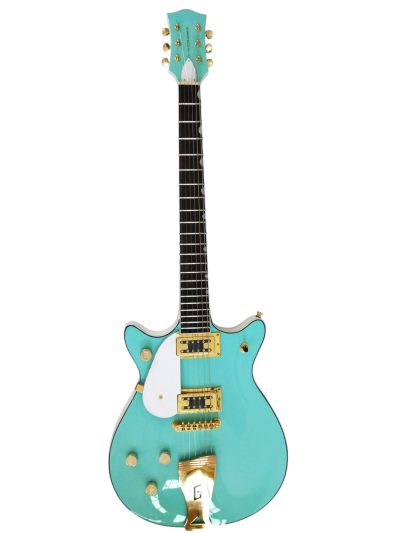 Custom Sovereign G5448G Surf Green Double Jet Electric Guitar - Image 6