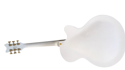 Custom Sovereign G6136T Hollow Body Single Cut Snowcrest White Falcon Vibrato Tailpiece Guitar - Image 3