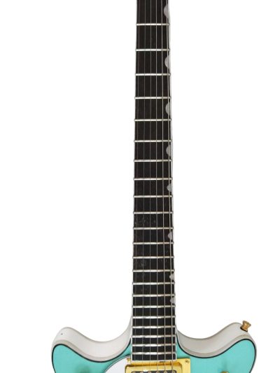 Custom Sovereign G5448G Surf Green Double Jet Electric Guitar - Image 8