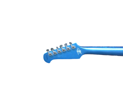 Custom Crown DG335 Dave Grohl Pelham Blue Diamond Flame Maple Top Electric Guitar - Image 3