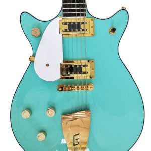 Custom Sovereign G5448G Surf Green Double Jet Electric Guitar