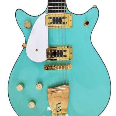 Custom Sovereign G5448G Surf Green Double Jet Electric Guitar