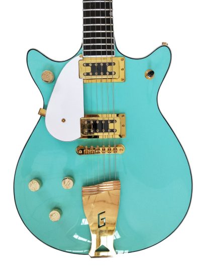 Custom Sovereign G5448G Surf Green Double Jet Electric Guitar