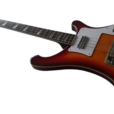 Custom Nova 4003 Vintage Checkerboard Binding Neck Through Body Chrome Hardware Bass - Image 9