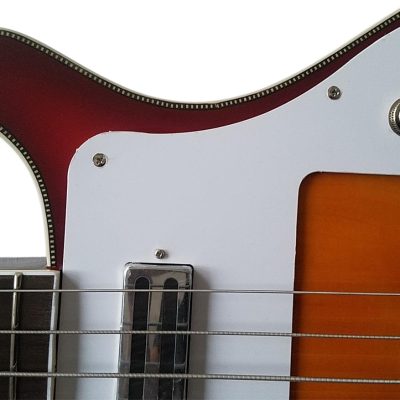 Custom Nova 4003 Vintage Checkerboard Binding Neck Through Body Chrome Hardware Bass - Image 8