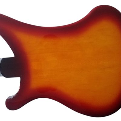 Custom Nova 4003 Vintage Checkerboard Binding Neck Through Body Chrome Hardware Bass - Image 6