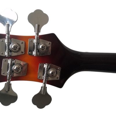 Custom Nova 4003 Vintage Checkerboard Binding Neck Through Body Chrome Hardware Bass - Image 5