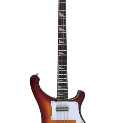 Custom Nova 4003 Vintage Checkerboard Binding Neck Through Body Chrome Hardware Bass - Image 4