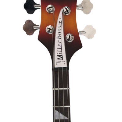 Custom Nova 4003 Vintage Checkerboard Binding Neck Through Body Chrome Hardware Bass - Image 3