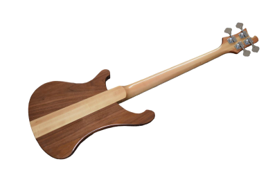 Custom Nova 4003 Walnut Maple Wood 4 String Bass - Image 2