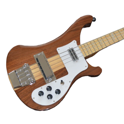 Custom Nova 4003 Walnut Maple Wood 4 String Bass