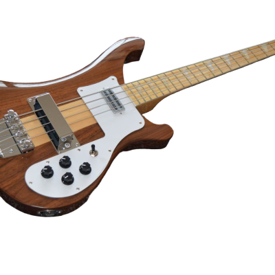 Custom Nova 4003 Walnut Maple Wood 4 String Bass - Image 8