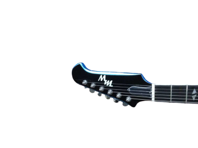 Custom Crown DG335 Dave Grohl Pelham Blue Diamond Flame Maple Top Electric Guitar - Image 5