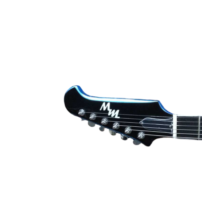 Custom Crown DG335 Dave Grohl Pelham Blue Diamond Flame Maple Top Electric Guitar - Image 5