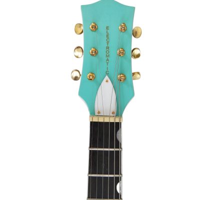Custom Sovereign G5448G Surf Green Double Jet Electric Guitar - Image 5