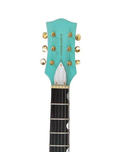 Custom Sovereign G5448G Surf Green Double Jet Electric Guitar - Image 5