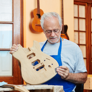 Unfinished Custom Guitar