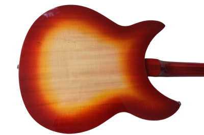 Custom Nova Sunburst Fireglo 360 12C63 PT 12 String Electric Guitar - Image 2