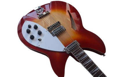 Custom Nova Sunburst Fireglo 360 12C63 PT 12 String Electric Guitar - Image 6