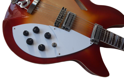 Custom Nova Sunburst Fireglo 360 12C63 PT 12 String Electric Guitar - Image 8