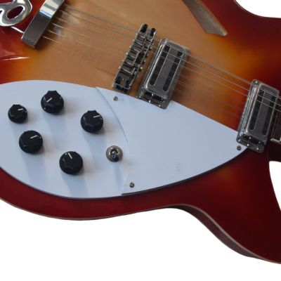 Custom Nova Sunburst Fireglo 360 12C63 PT 12 String Electric Guitar - Image 8
